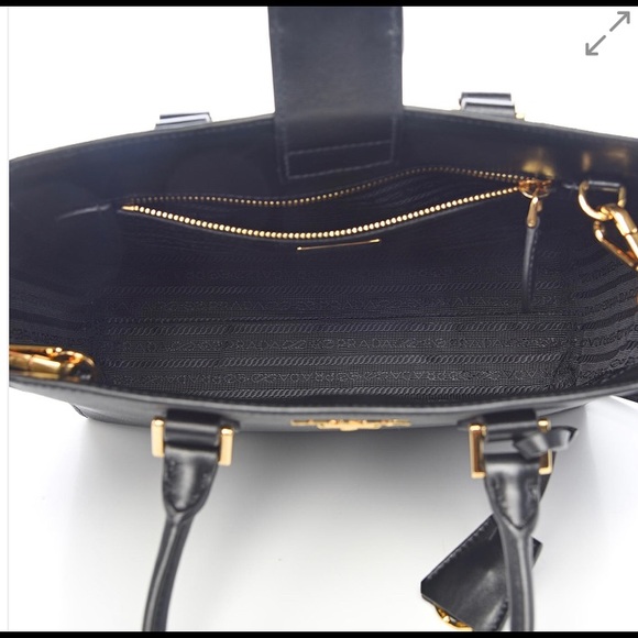 SOLD Prada Nero Saffiano Lux Black New Condition - Picture 7 of 16